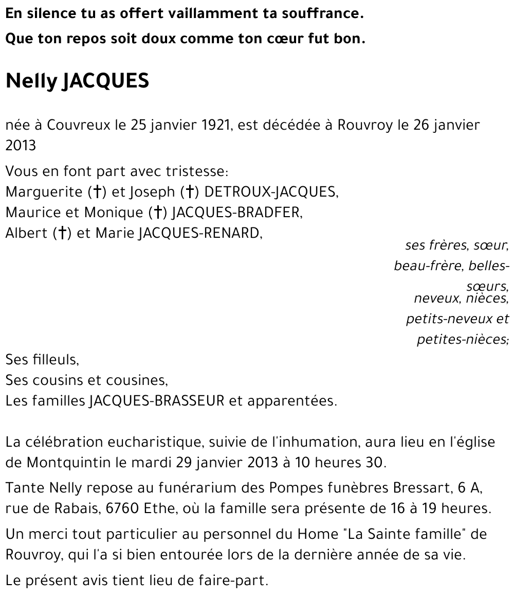 Nelly JACQUES