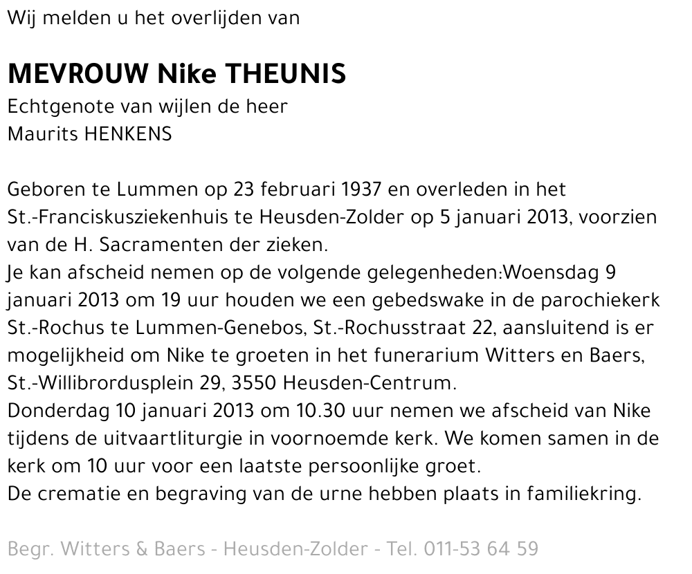 Nike Theunis