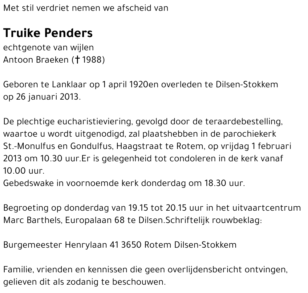 Truike Penders