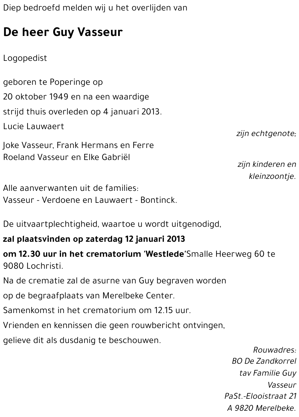 Vasseur Guy