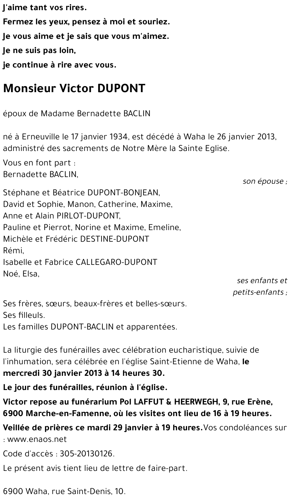Victor DUPONT