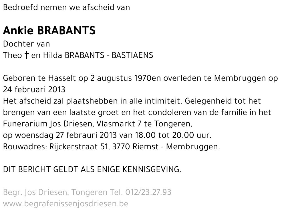 Ankie Brabants
