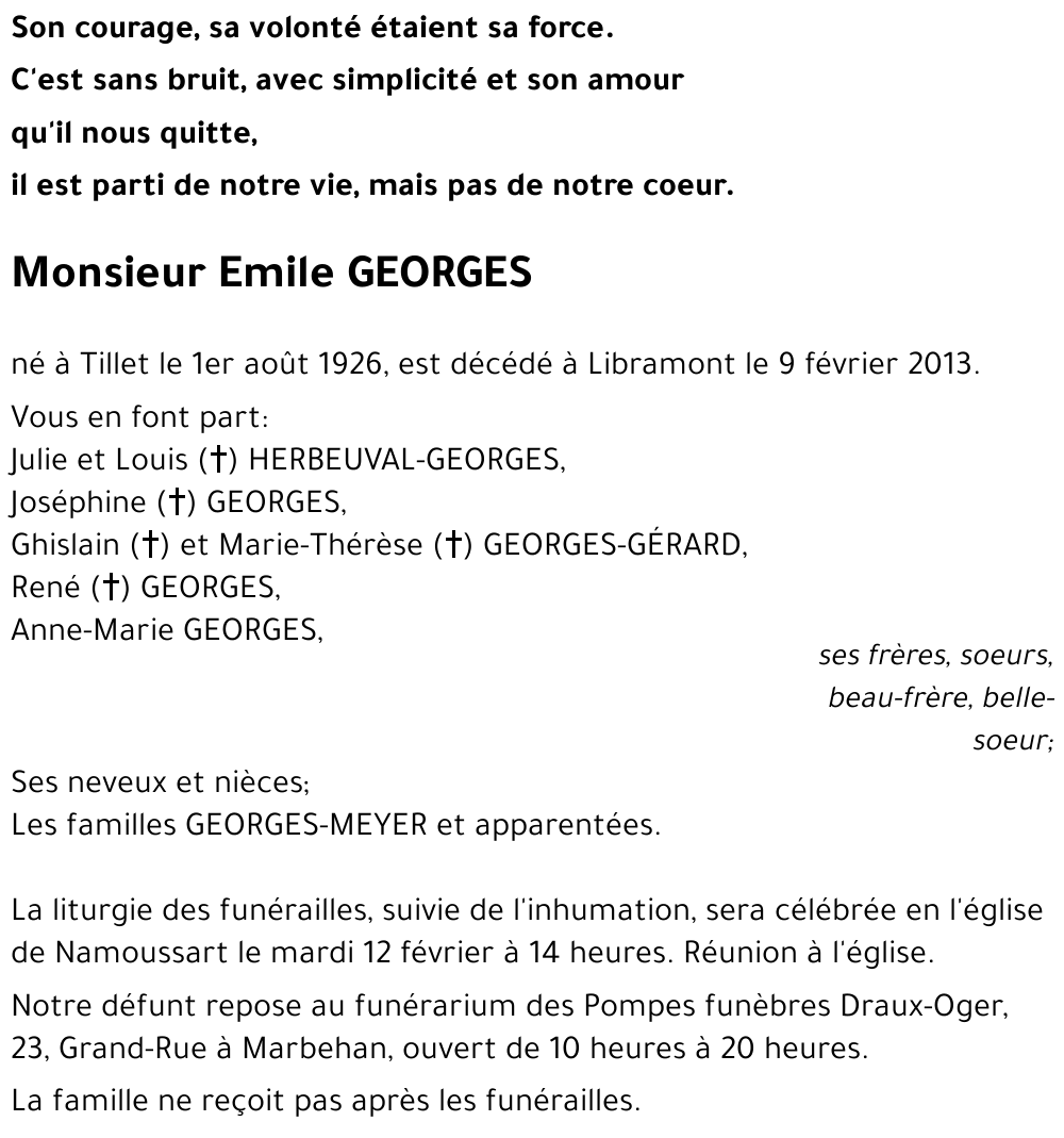 Emile GEORGES