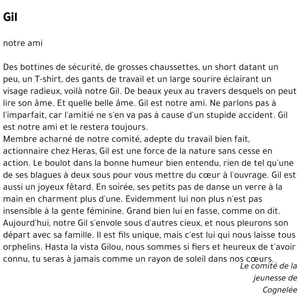 Gil MOURMAUX