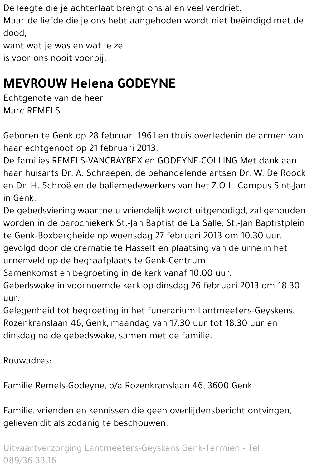 Helena Godeyne