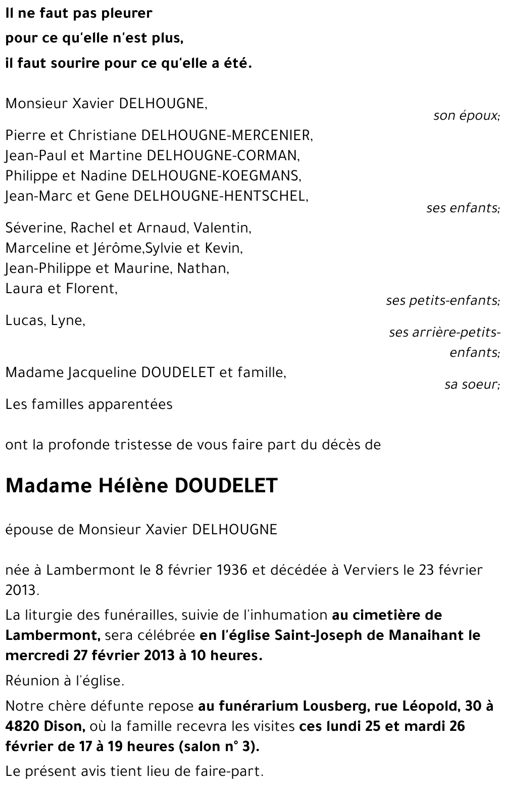 Hélène DOUDELET