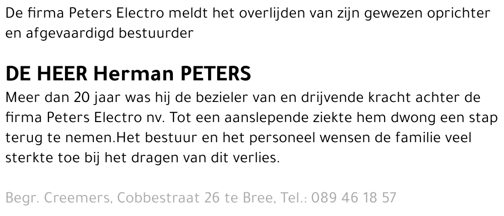 Herman Peters