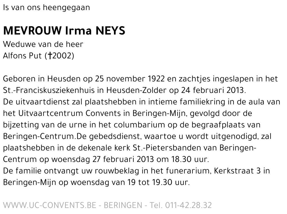 Irma Neys
