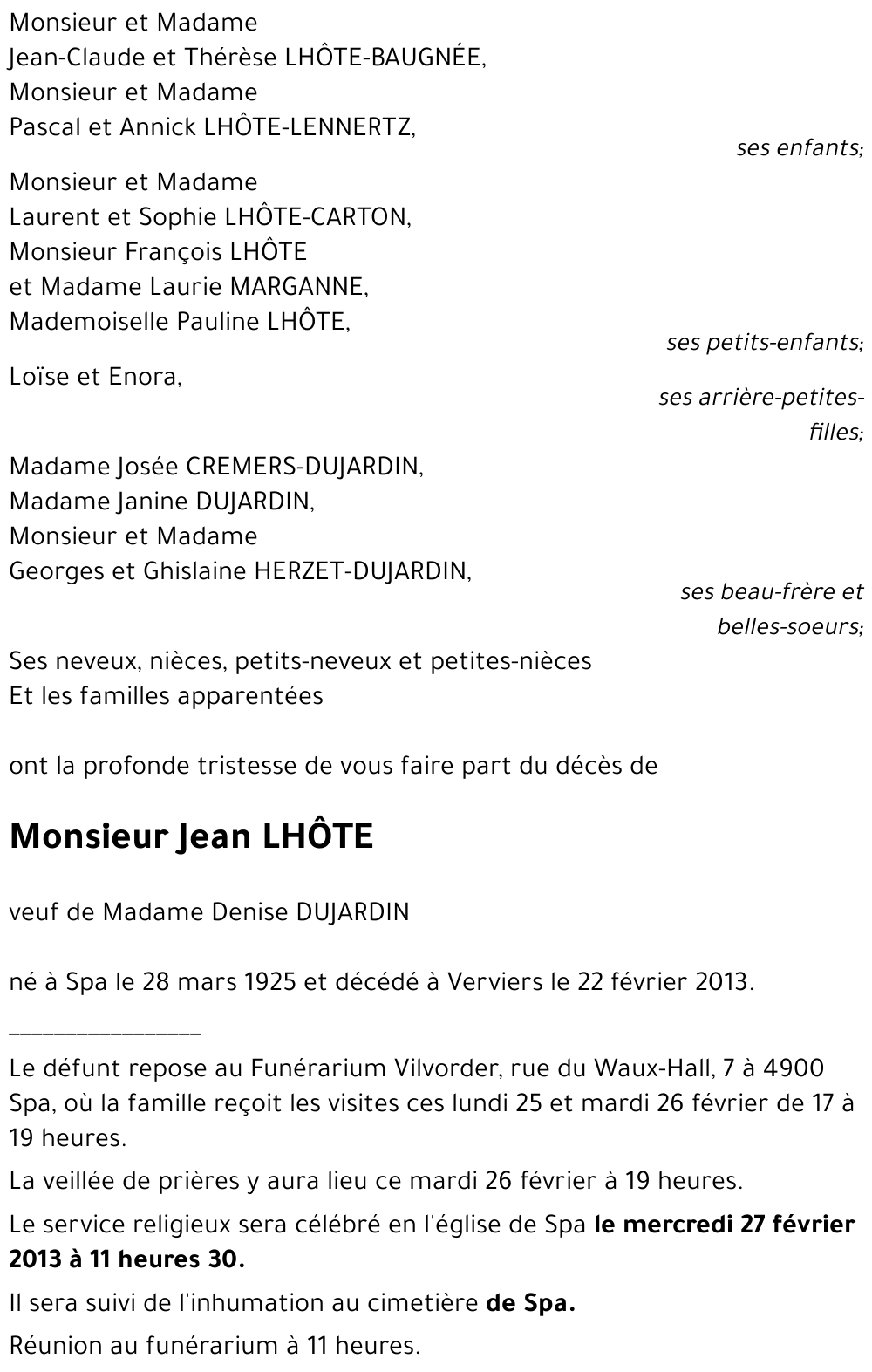 Jean LHOTE