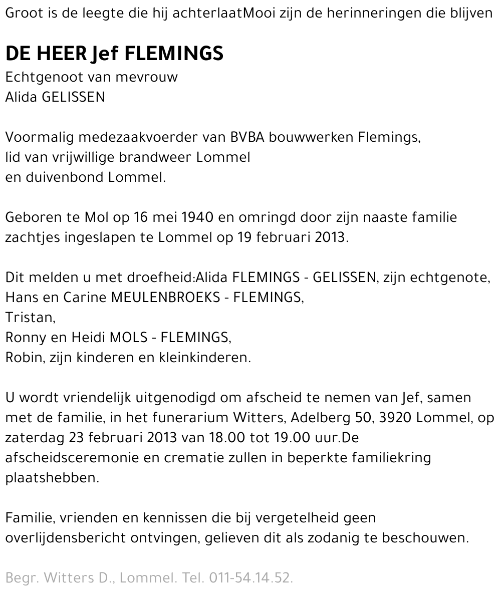 Jef Flemings