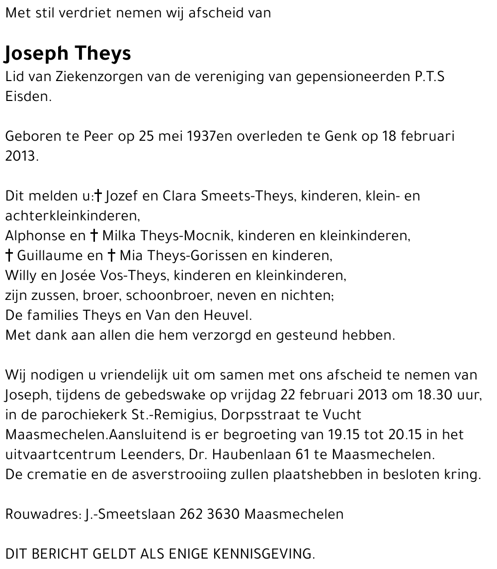 Joseph Theys