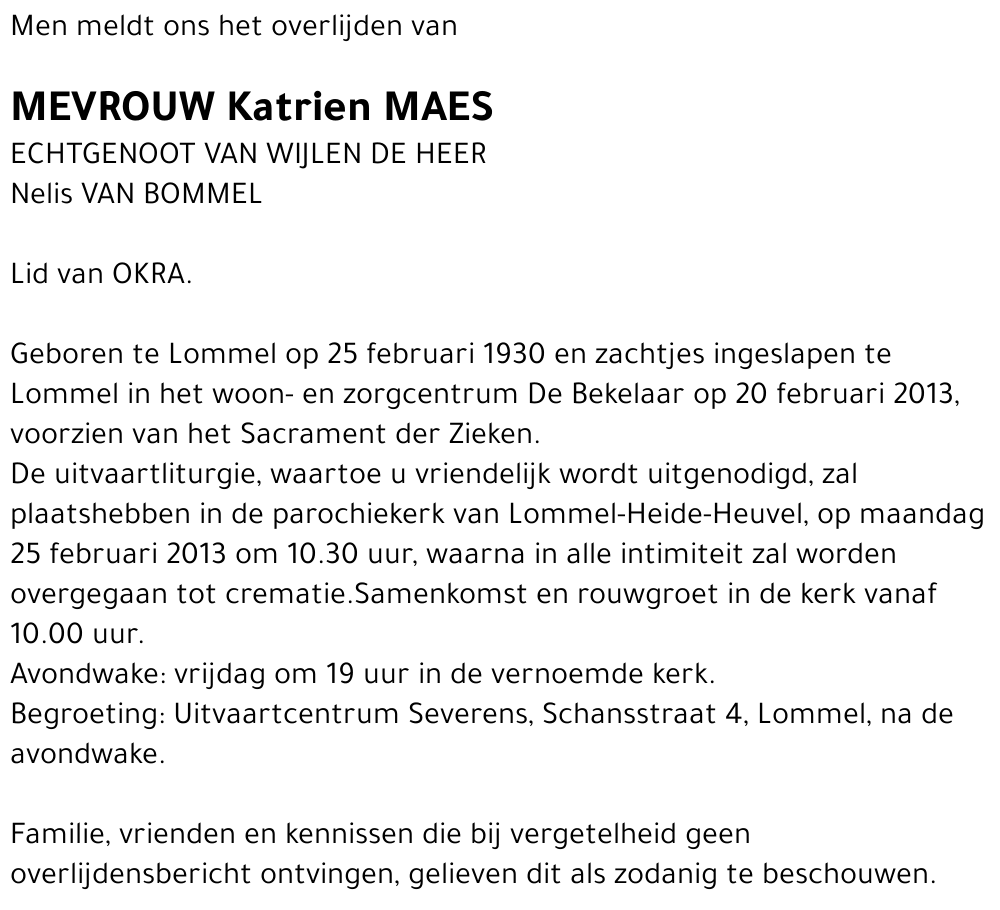 Katrien Maes