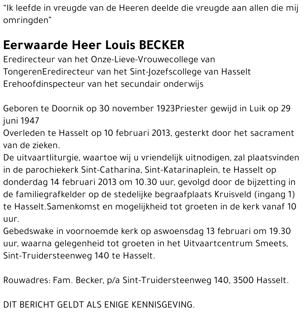 Louis Becker