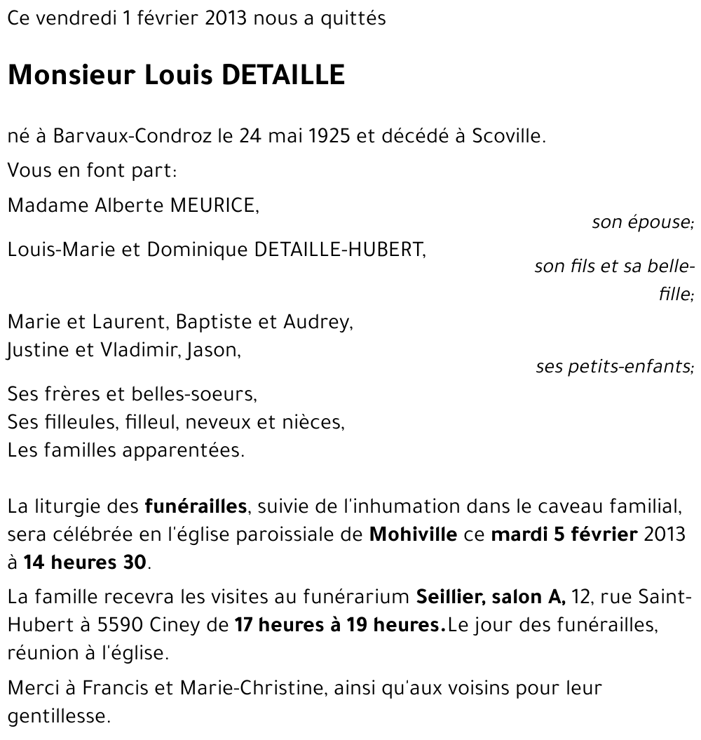 Louis DETAILLE