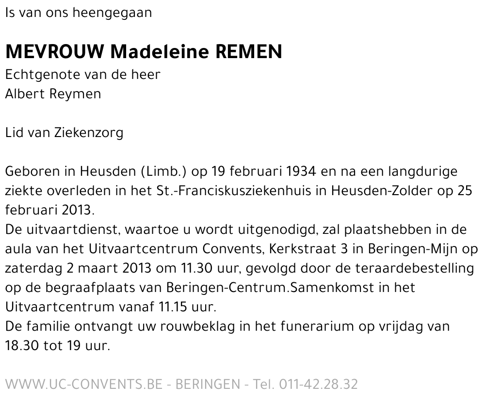 Madeleine Remen