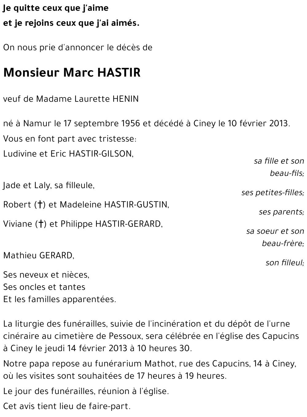Marc HASTIR