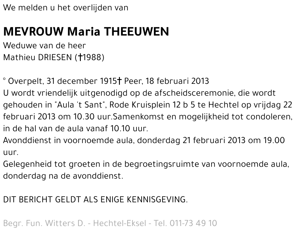 Maria Theeuwen