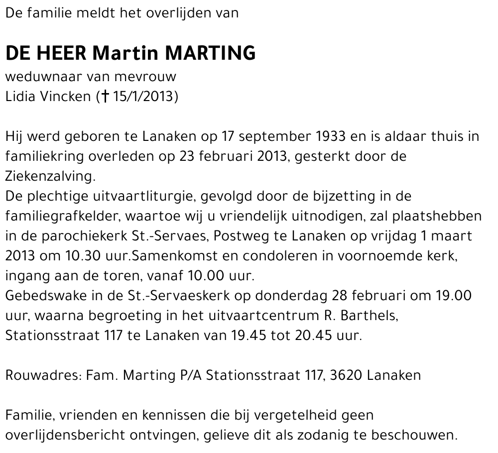 Martin Marting