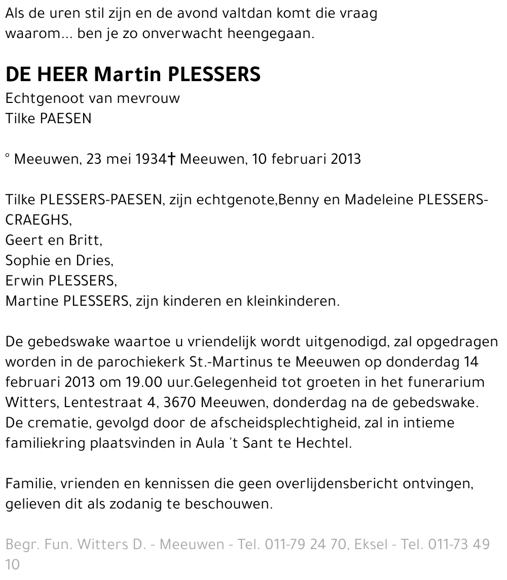 Martin Plessers