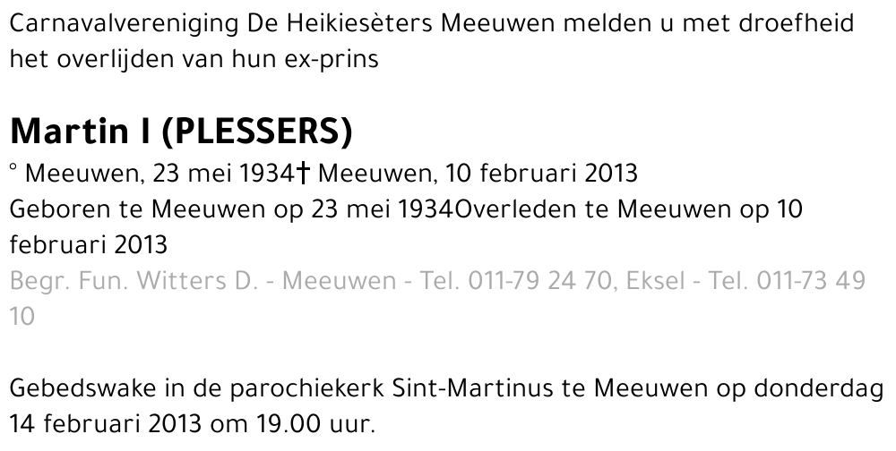 Martin Plessers