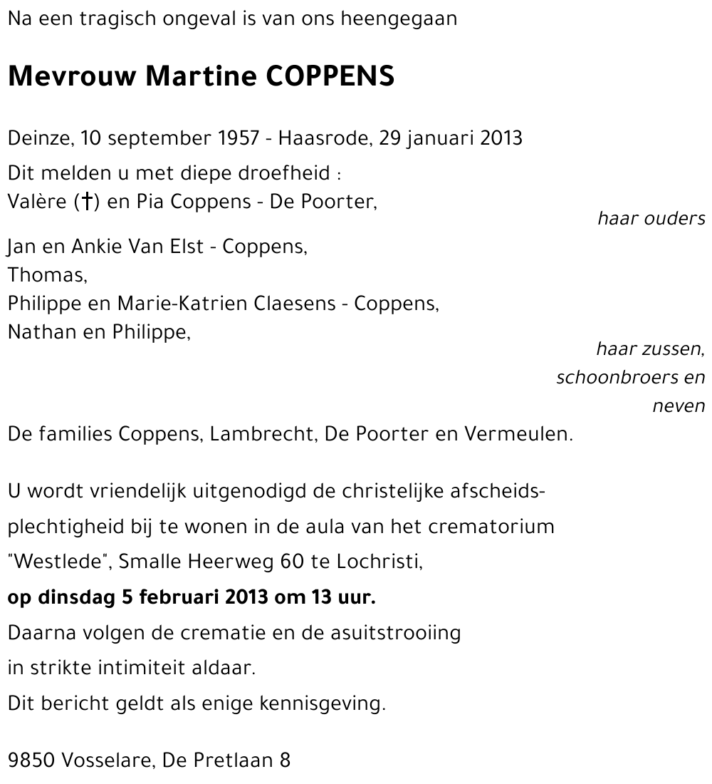 Martine COPPENS