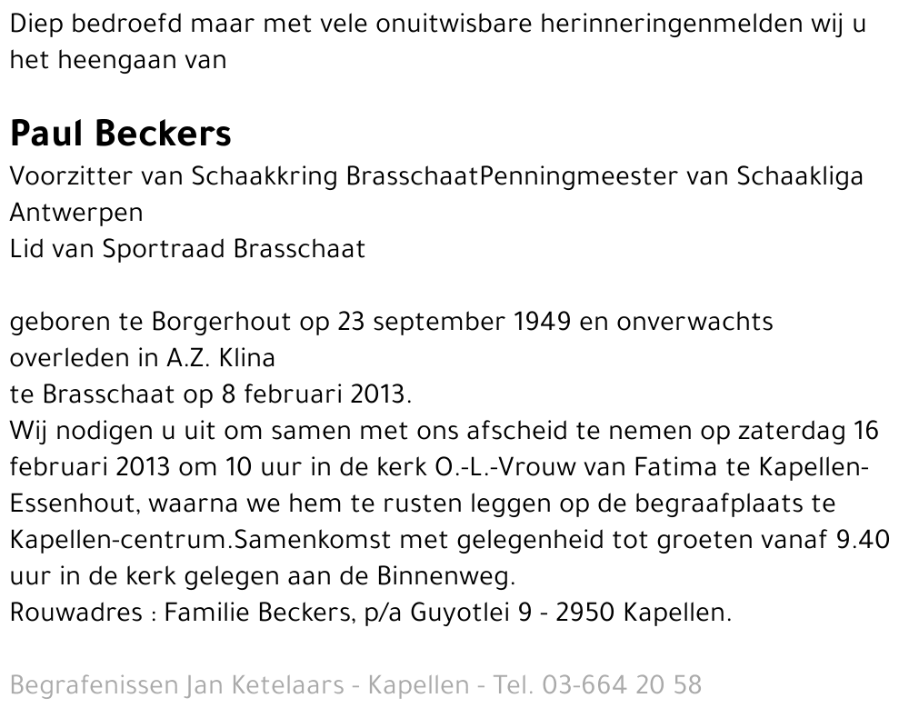 Paul Beckers
