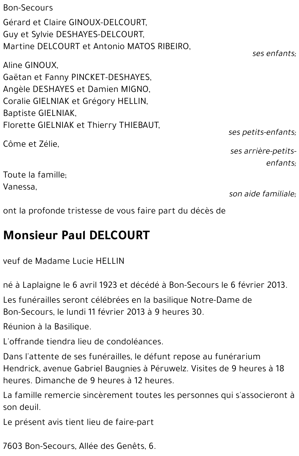 Paul DELCOURT