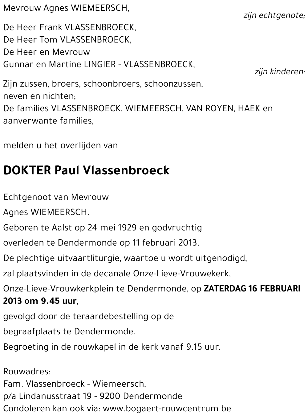 Paul Vlassenbroeck