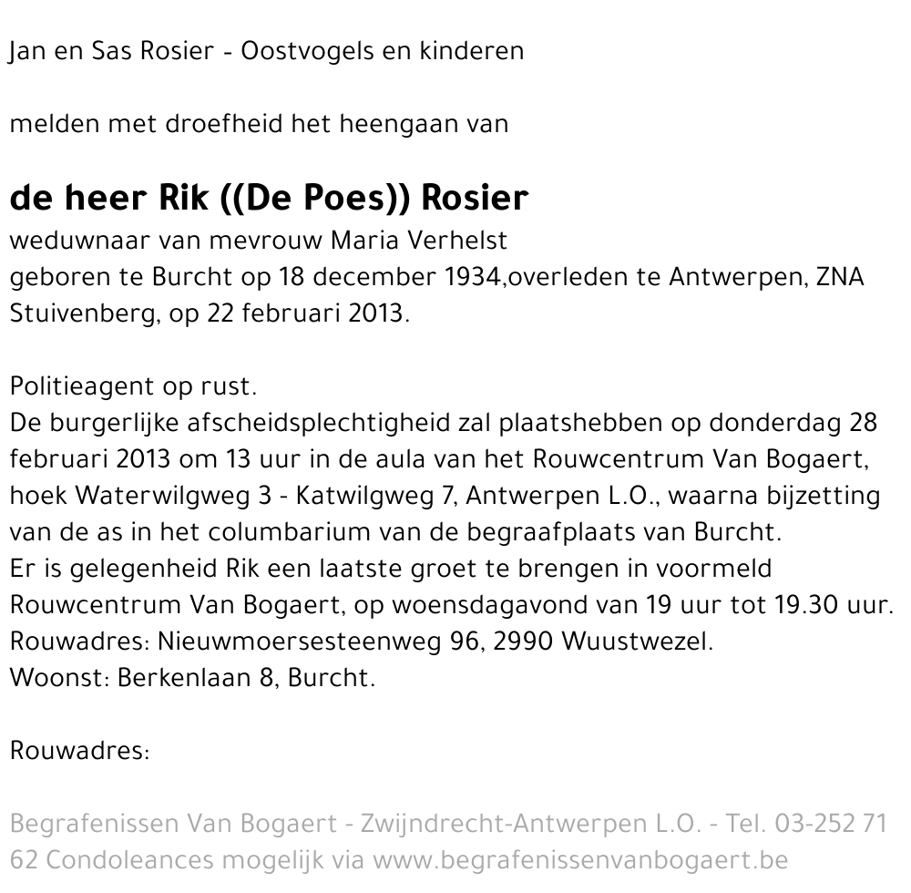 Rik Rosier