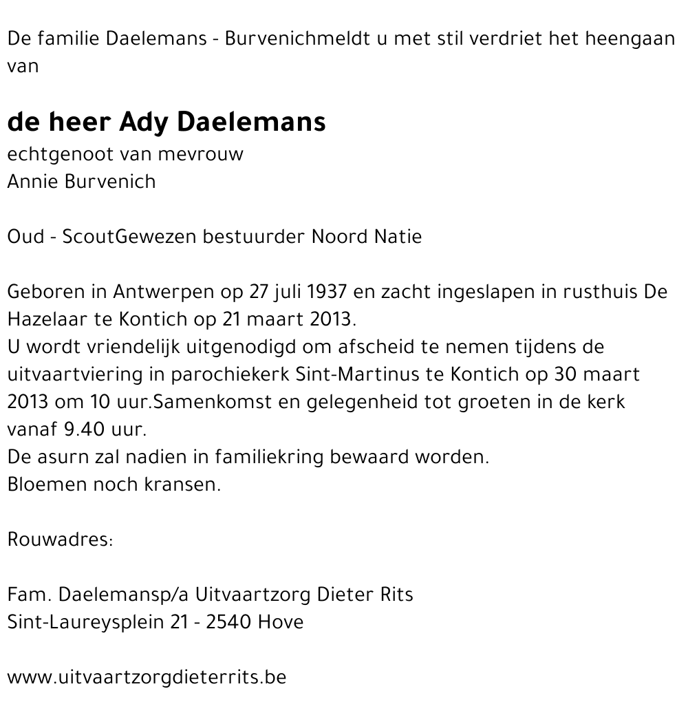 Ady Daelemans