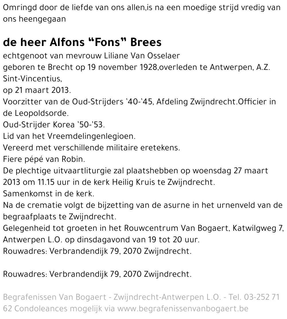 Alfons Brees