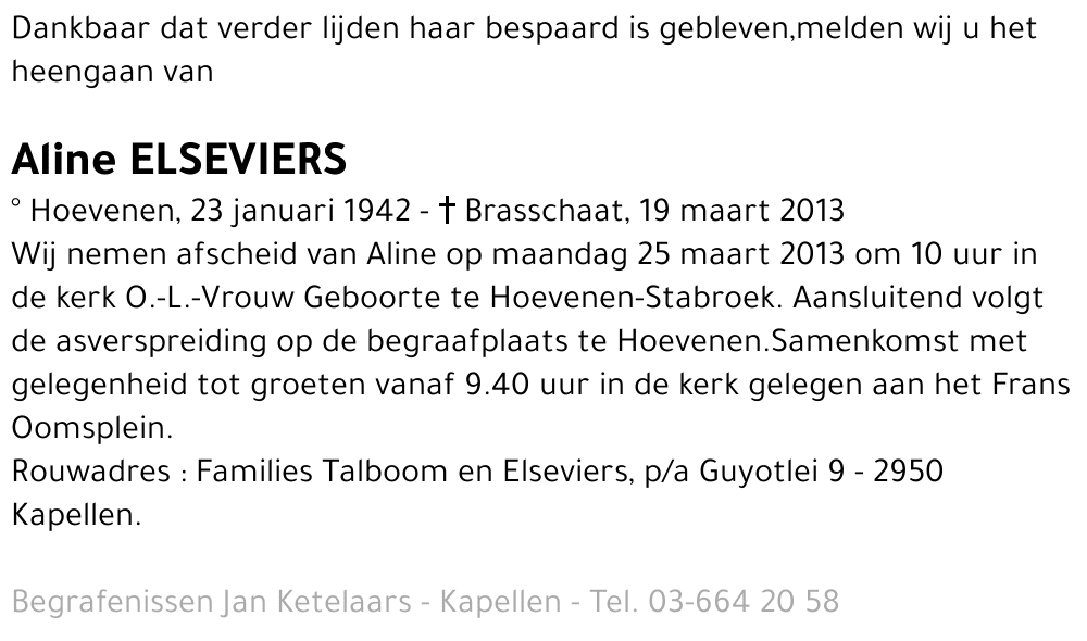 Aline Elseviers