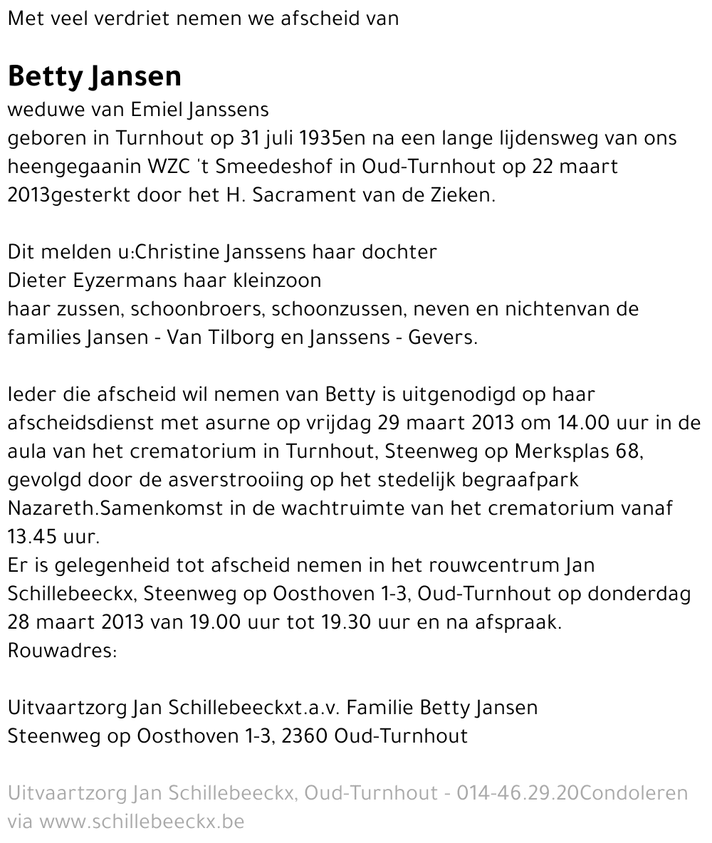 Betty Jansen