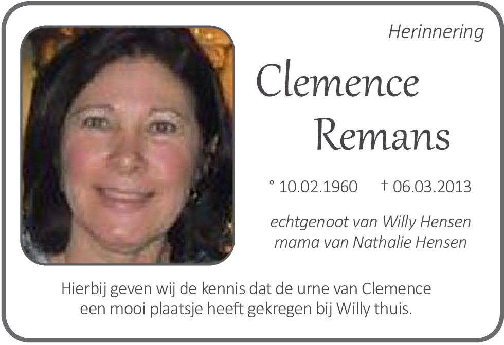 Clemence Remans