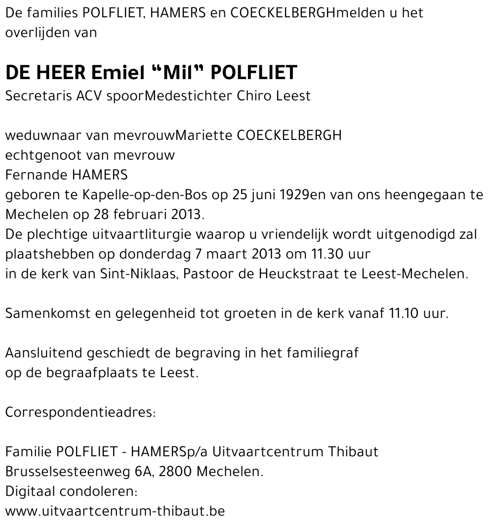 Emiel Polfliet