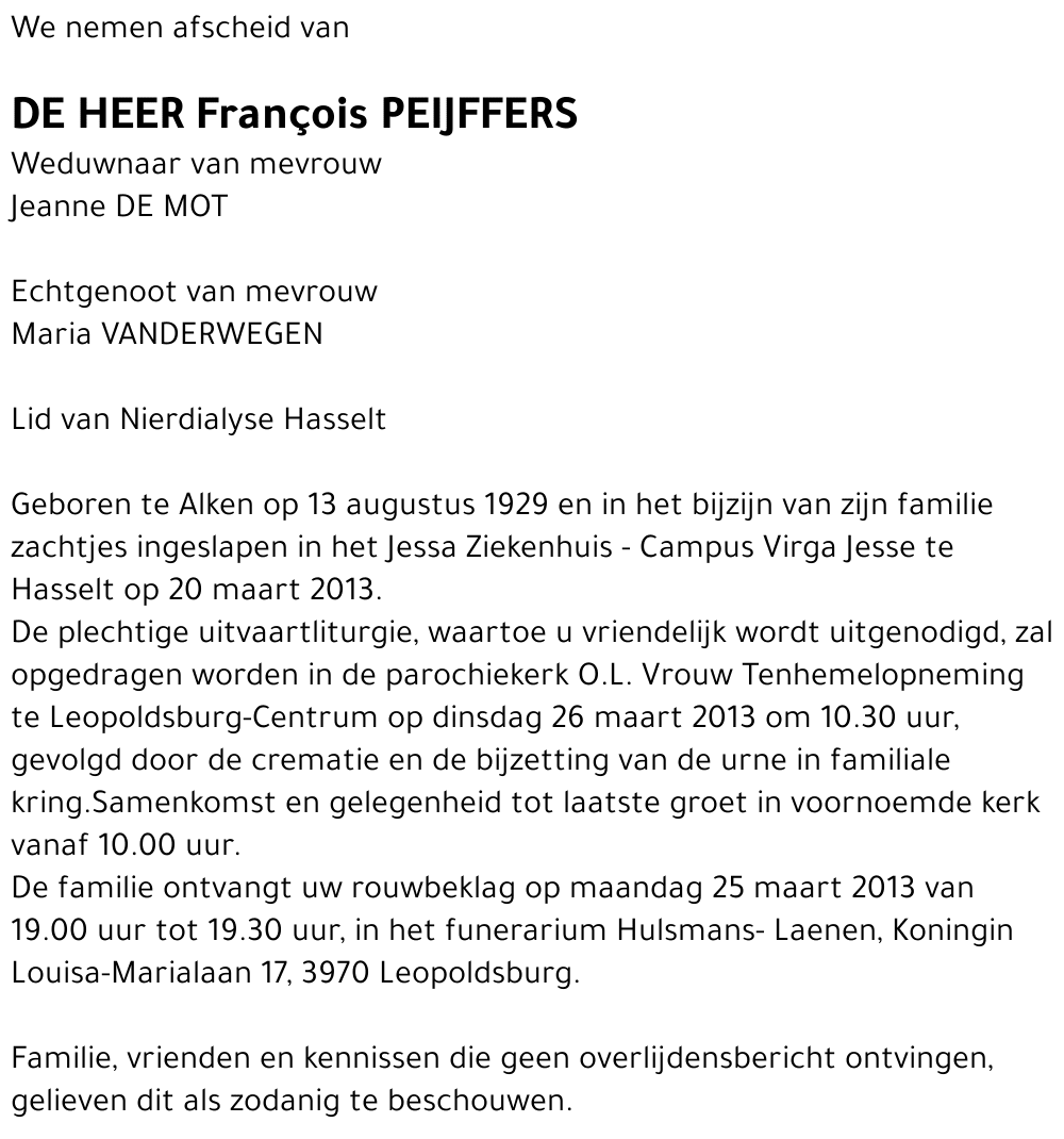 François Peijffers