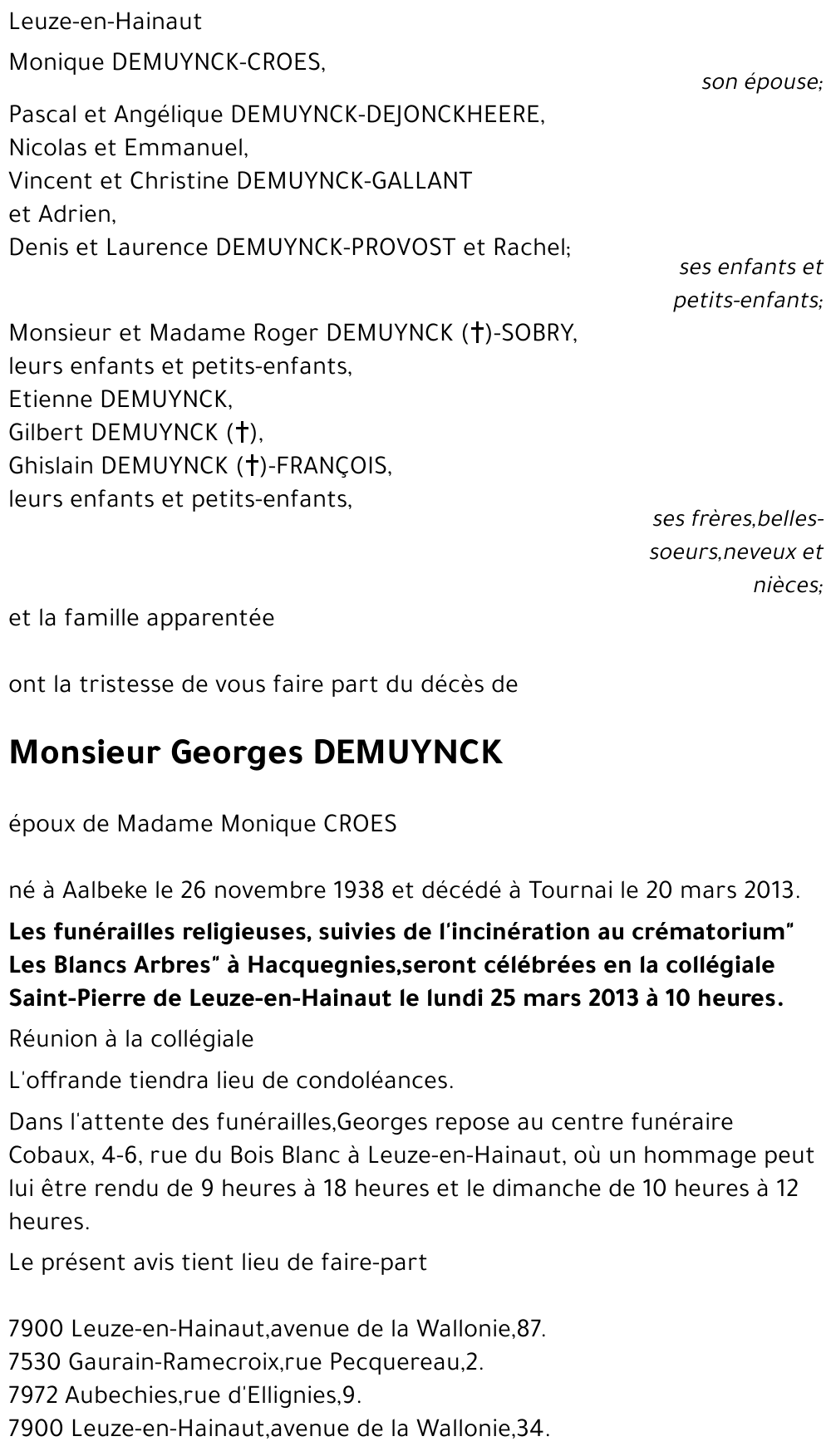 Georges Demuynck