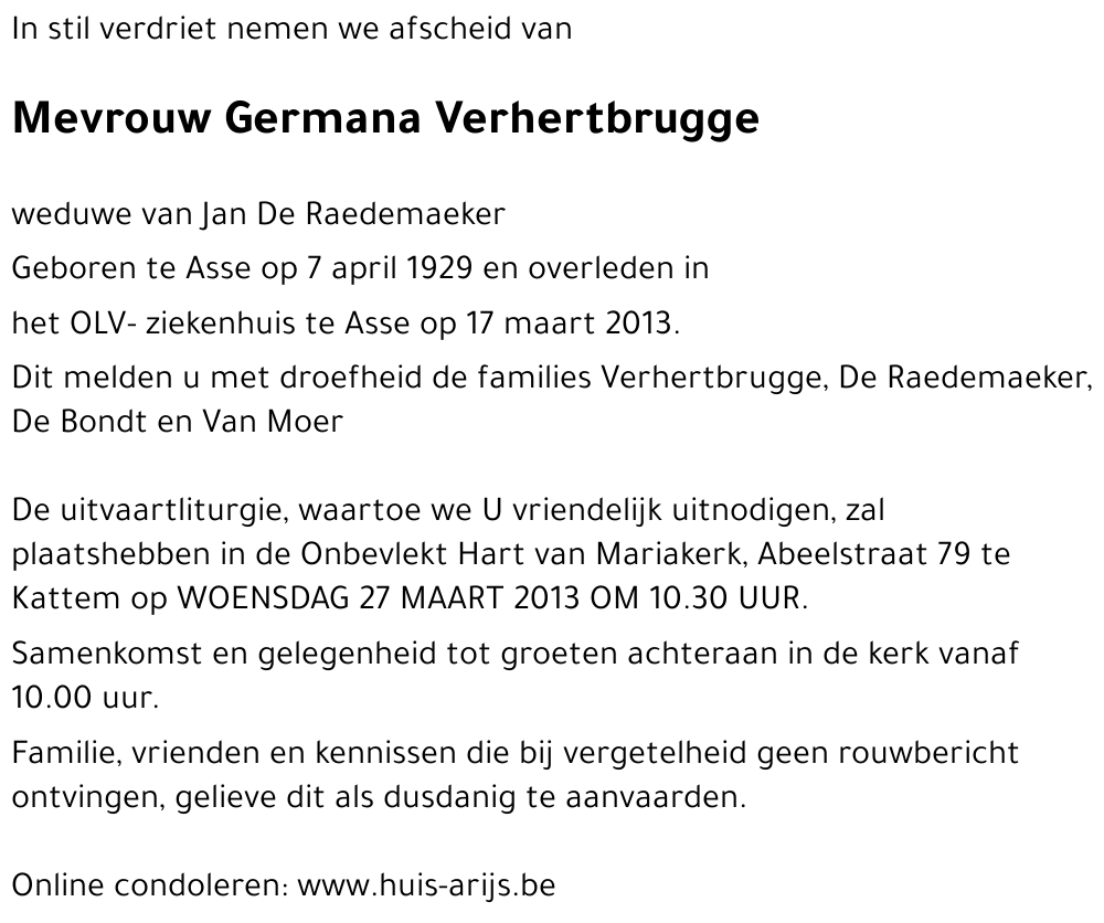 Germana Verhertbrugge