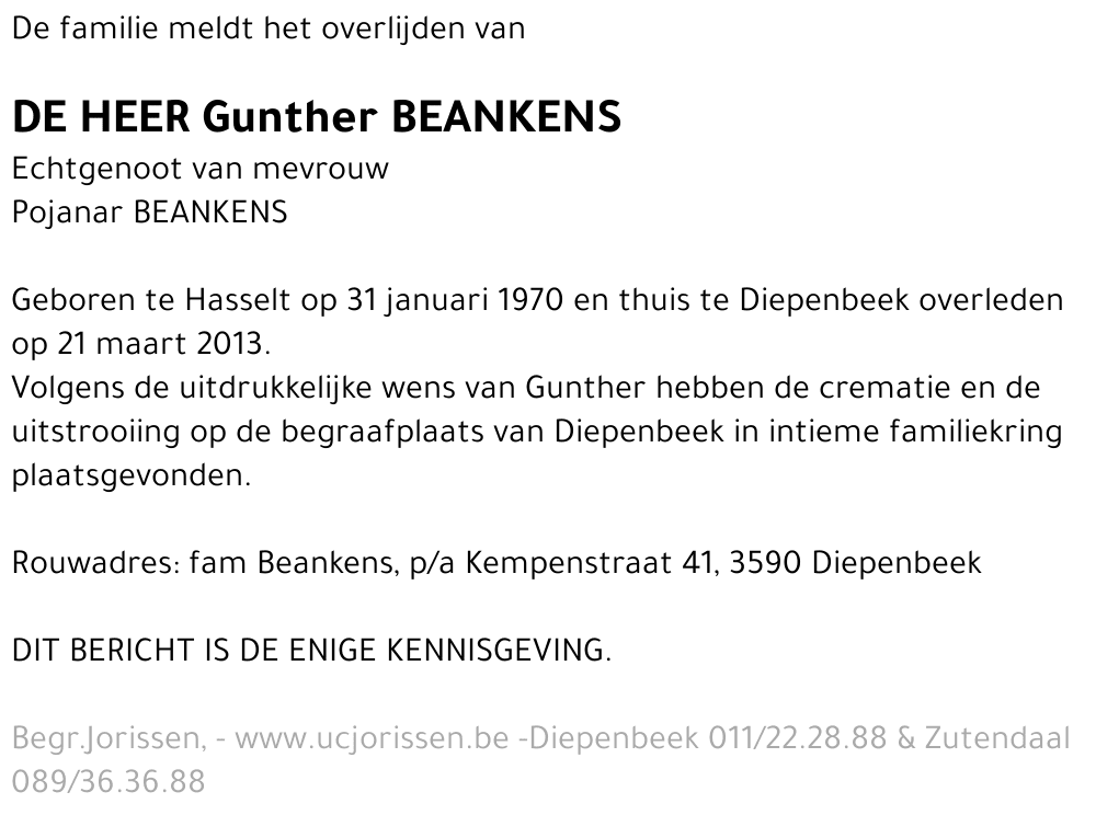 Gunther Beankens