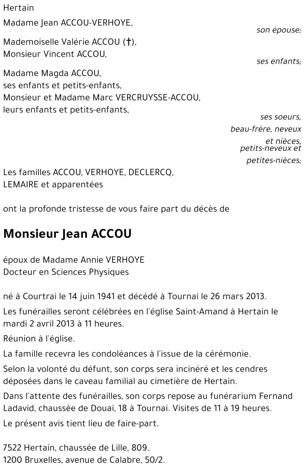 Jean ACCOU