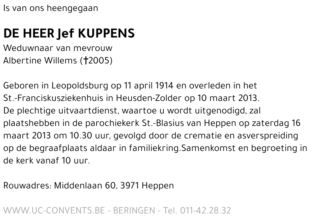 Jef Kuppens