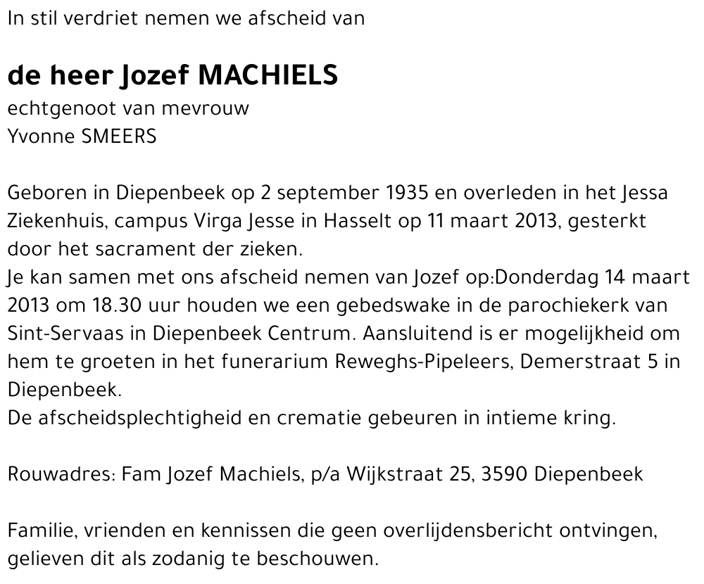 Jozef Machiels