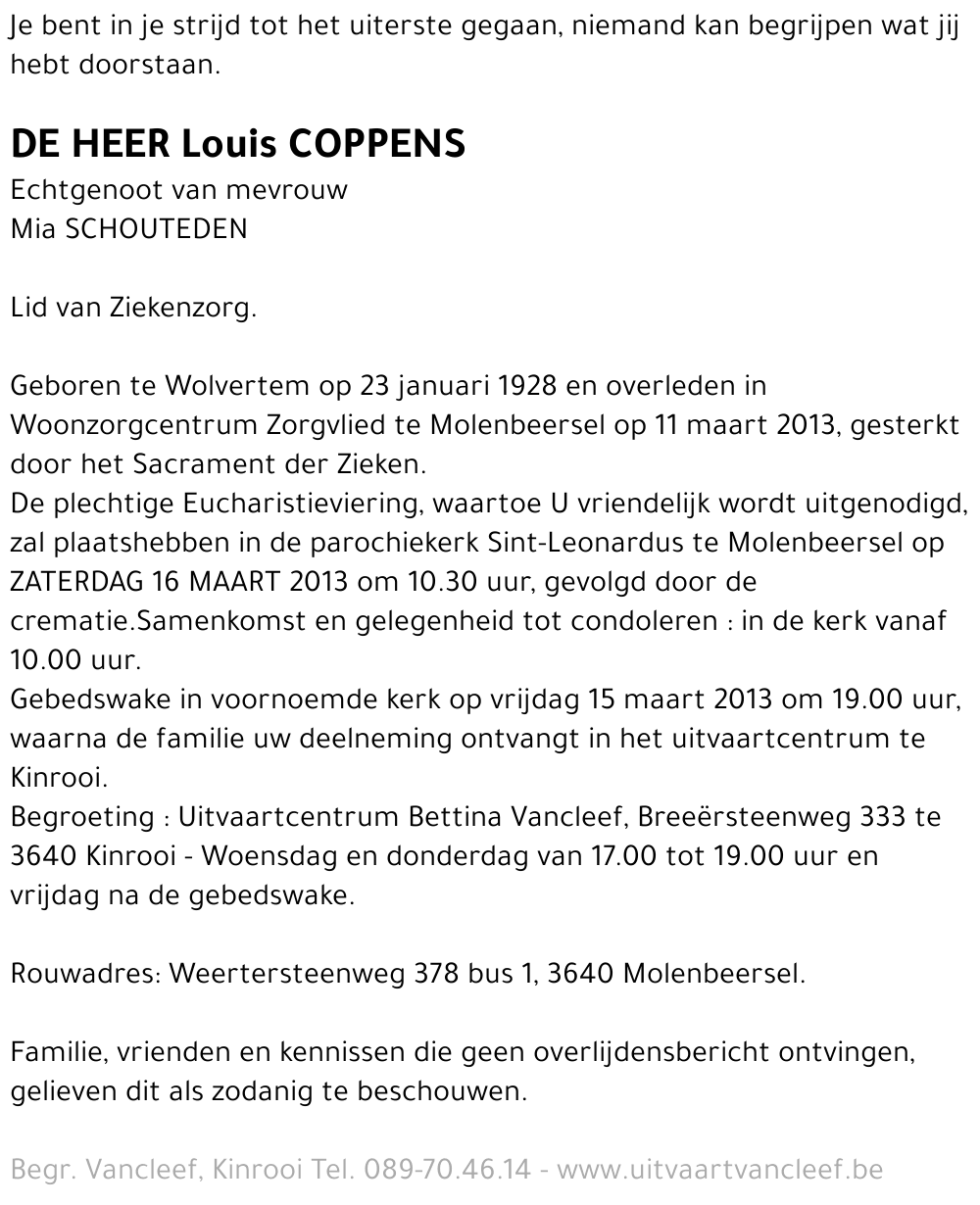 Louis Coppens