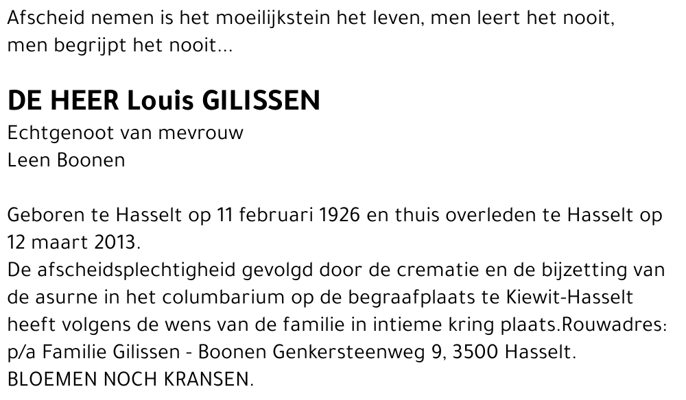 Louis Gilissen