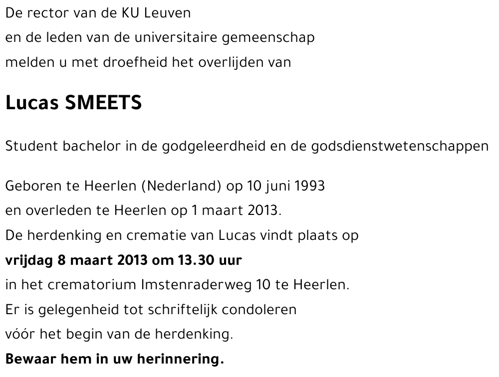 Lucas SMEETS