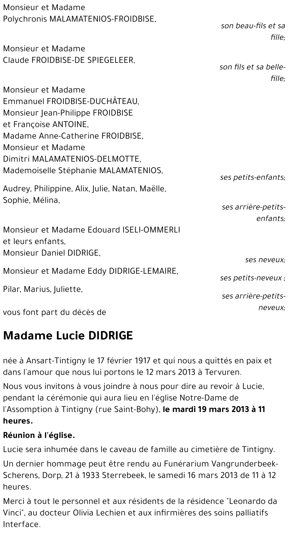 Lucie DIDRIGE