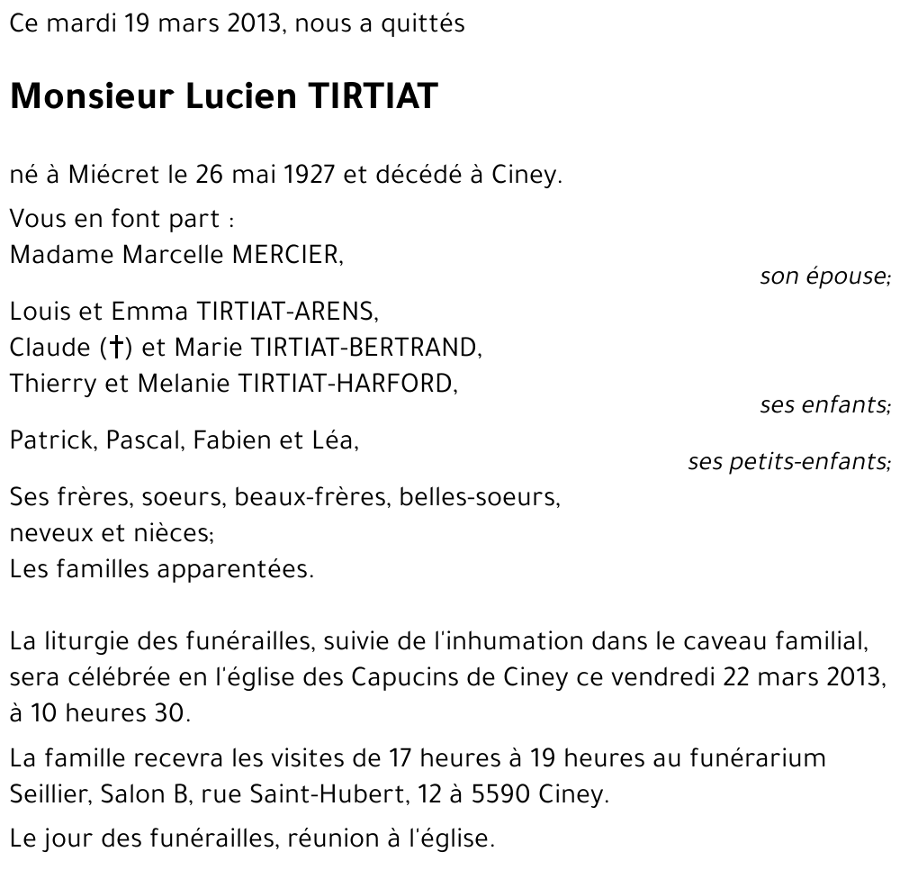 Lucien TIRTIAT