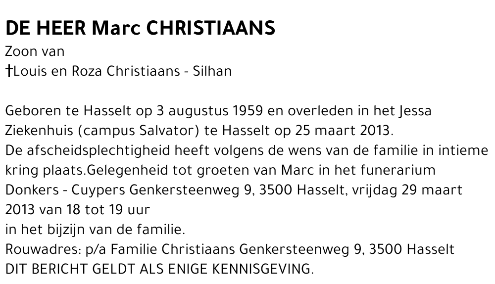 Marc Christiaans