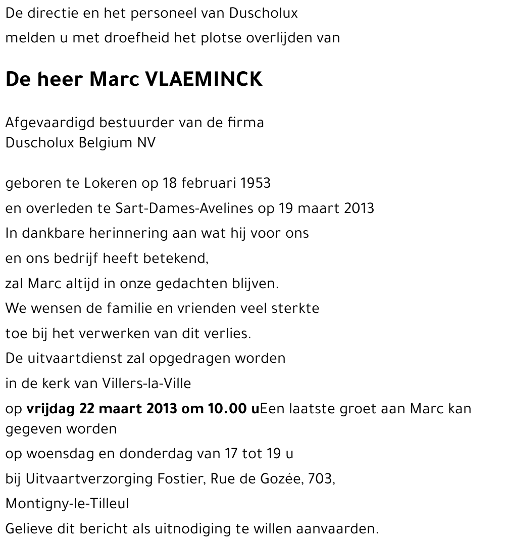 Marc VLAEMINCK