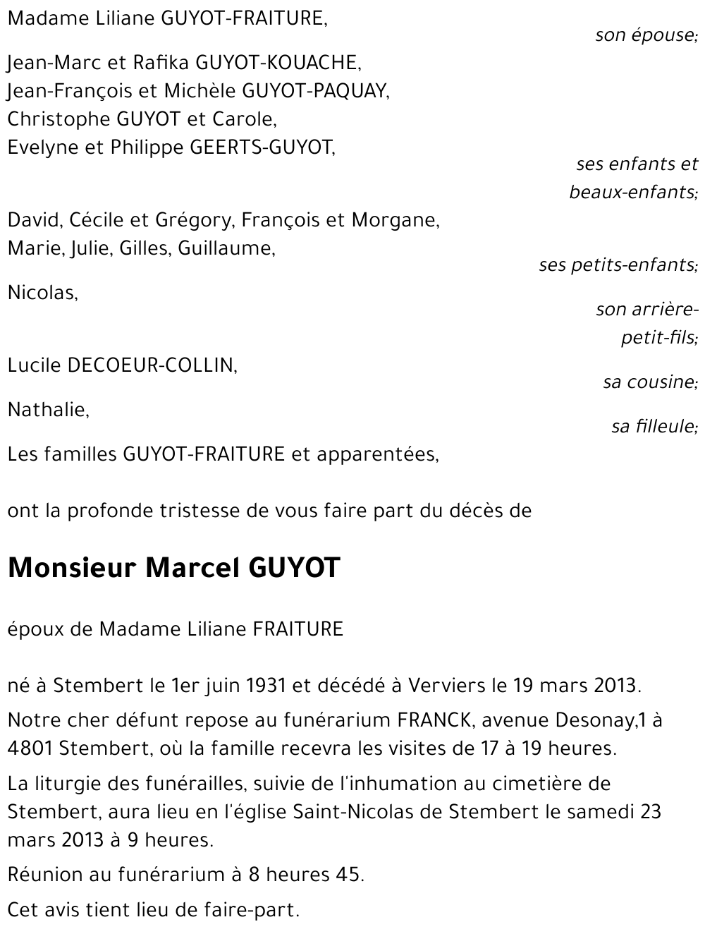 Marcel GUYOT